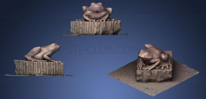 3D model Frog statue (STL)